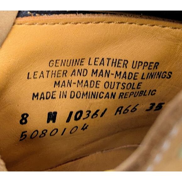 Timberland Womens Nubuck Leather Hiking Boots 8 / 8.5 Wheat 6" Premium 10361 - Picture 10 of 10